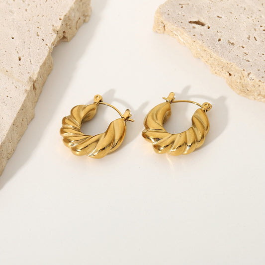 Hemp Wreath Earrings