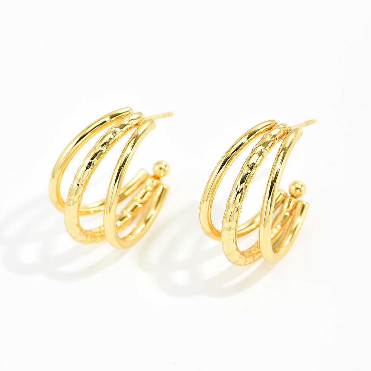 Three line Earrings